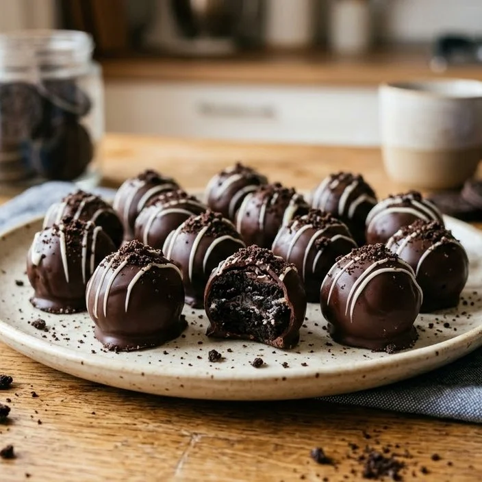 Foto referencial de Bombones de Oreo