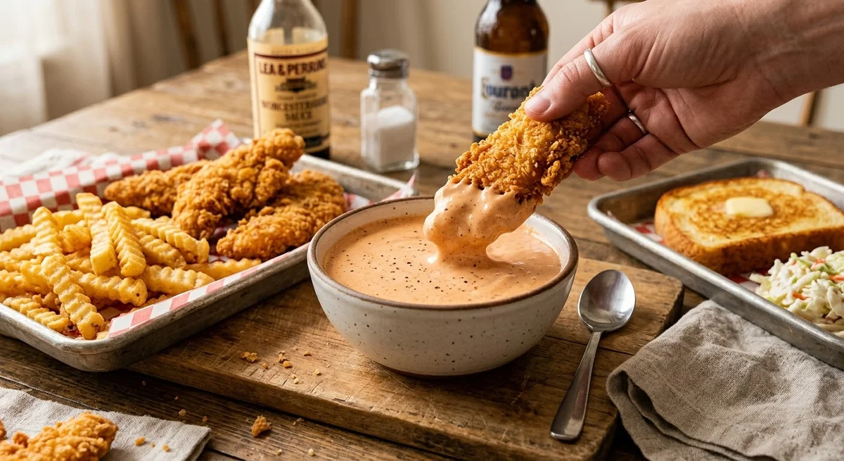 Foto referencial de Salsa estilo Raising Cane's casera